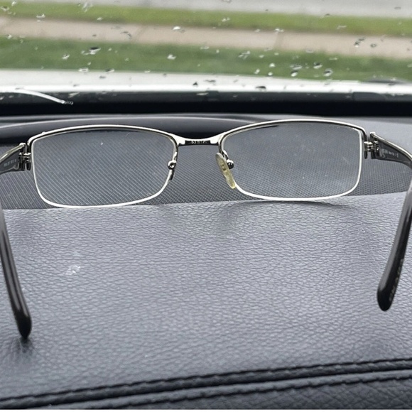 Prada Eyglasses Gold Metal Frame Made in Italy - Need TLC - Picture 4 of 8